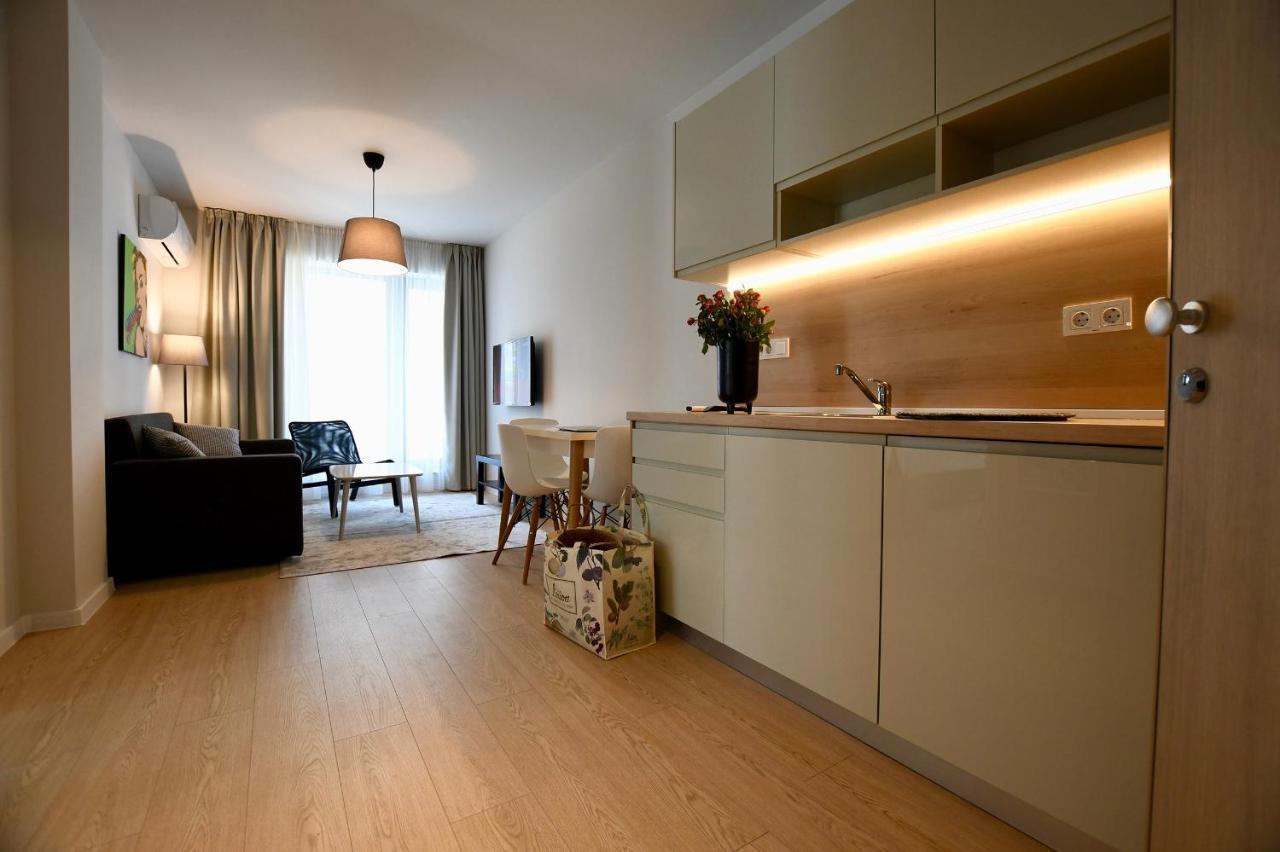 One-Bedroom Apartment Balcony City View