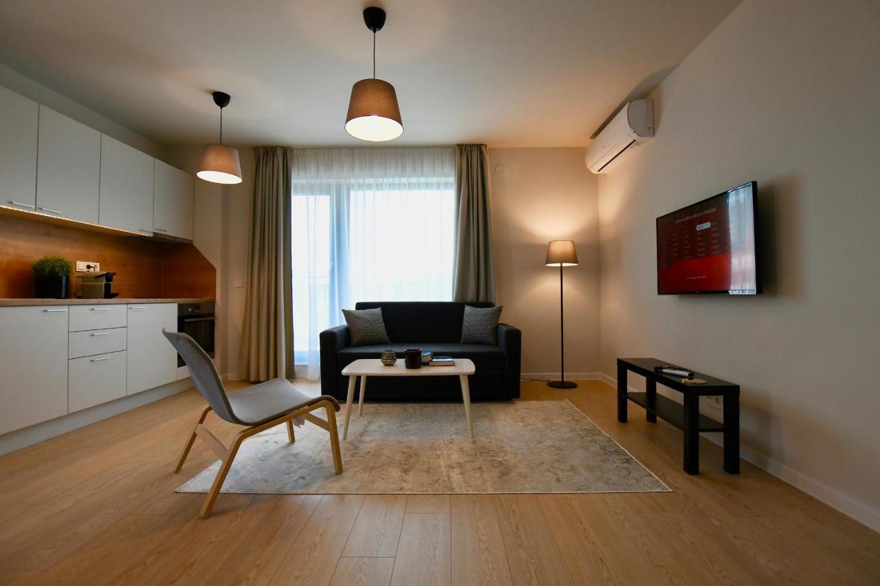 One-Bedroom Apartment Balcony City View