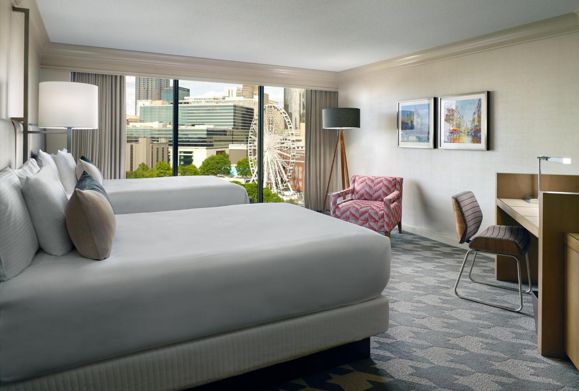 Premier Centennial Olympic Park View Room 2 Double Beds
