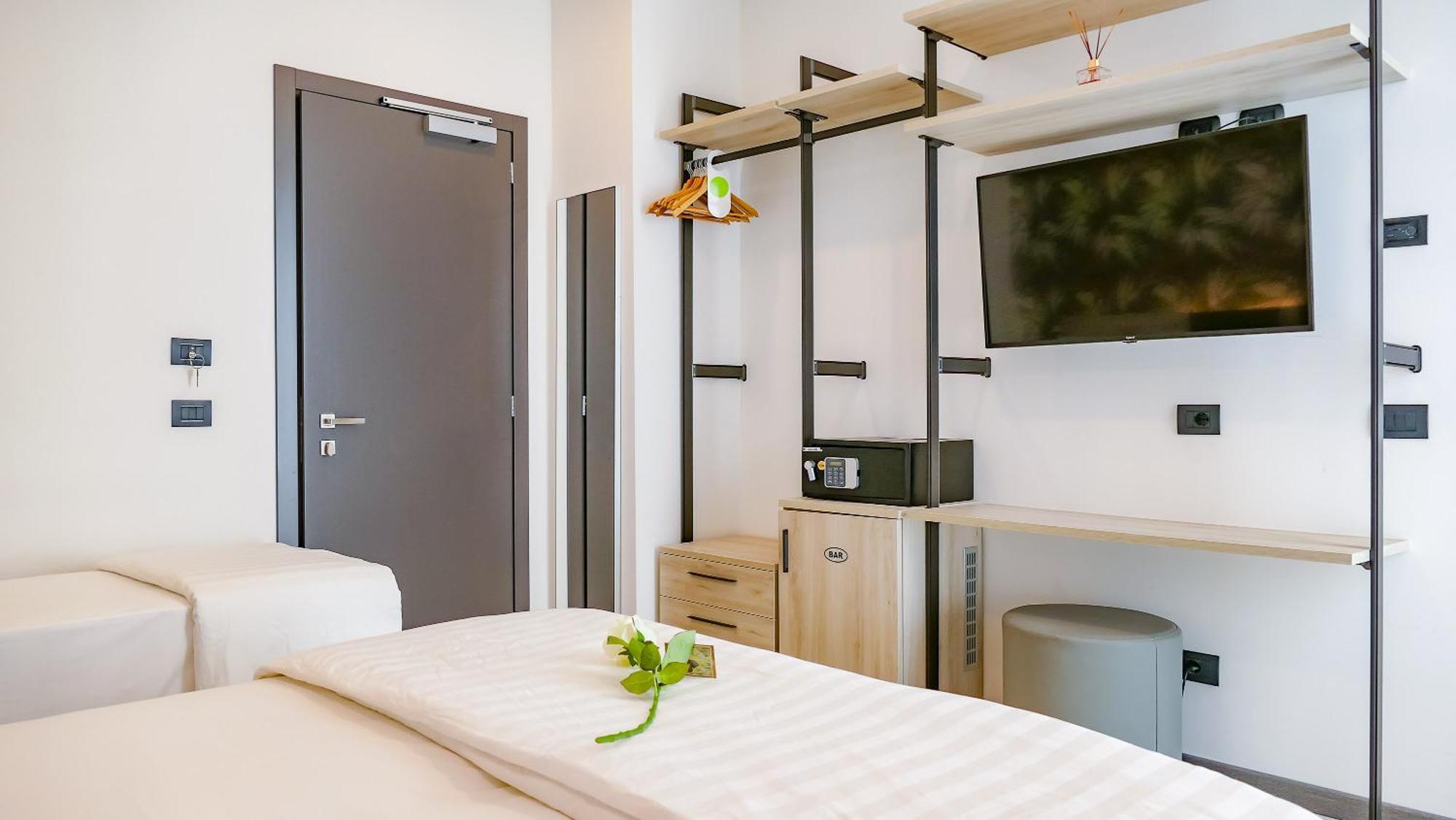 Superior Triple Room Terrace Kitchen