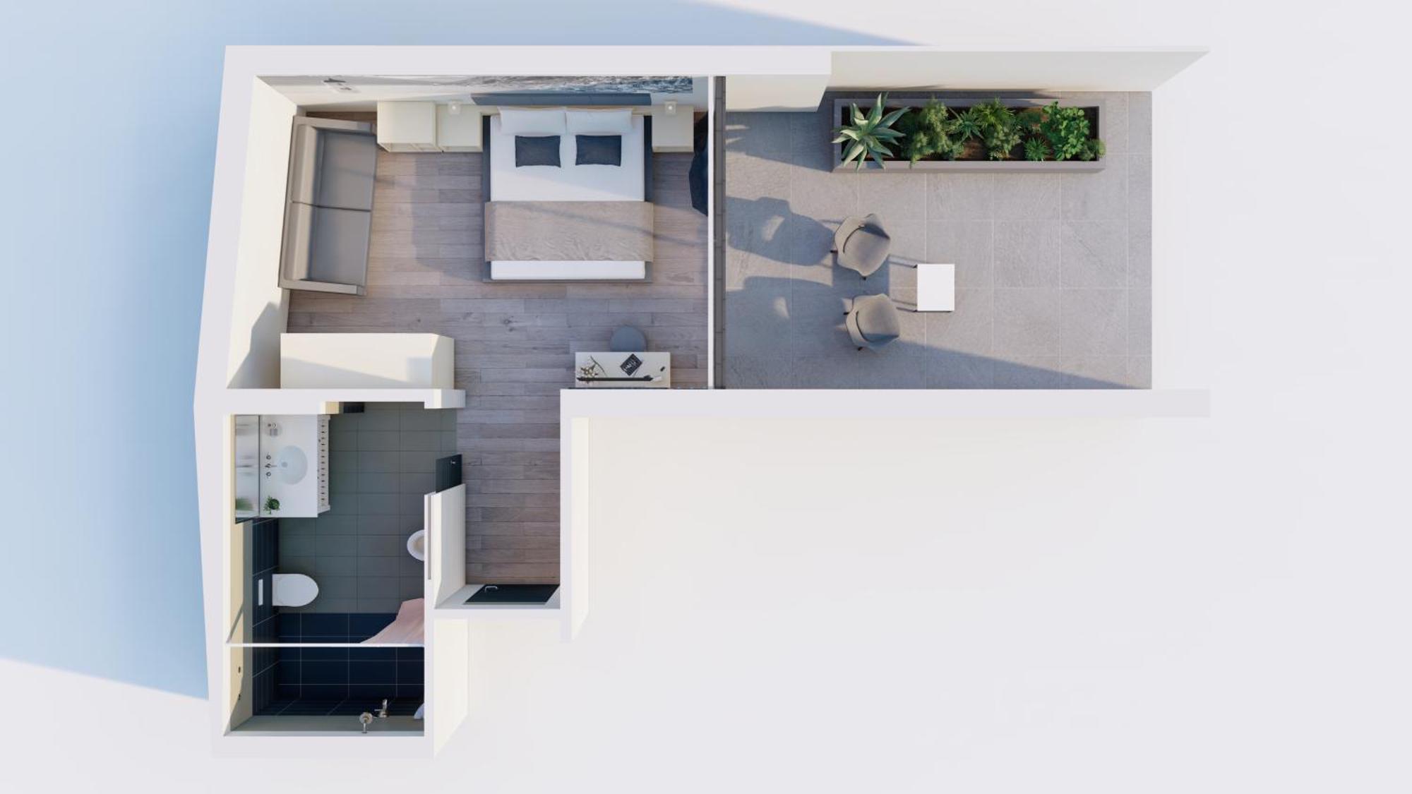 Basic Twin Room Garden View