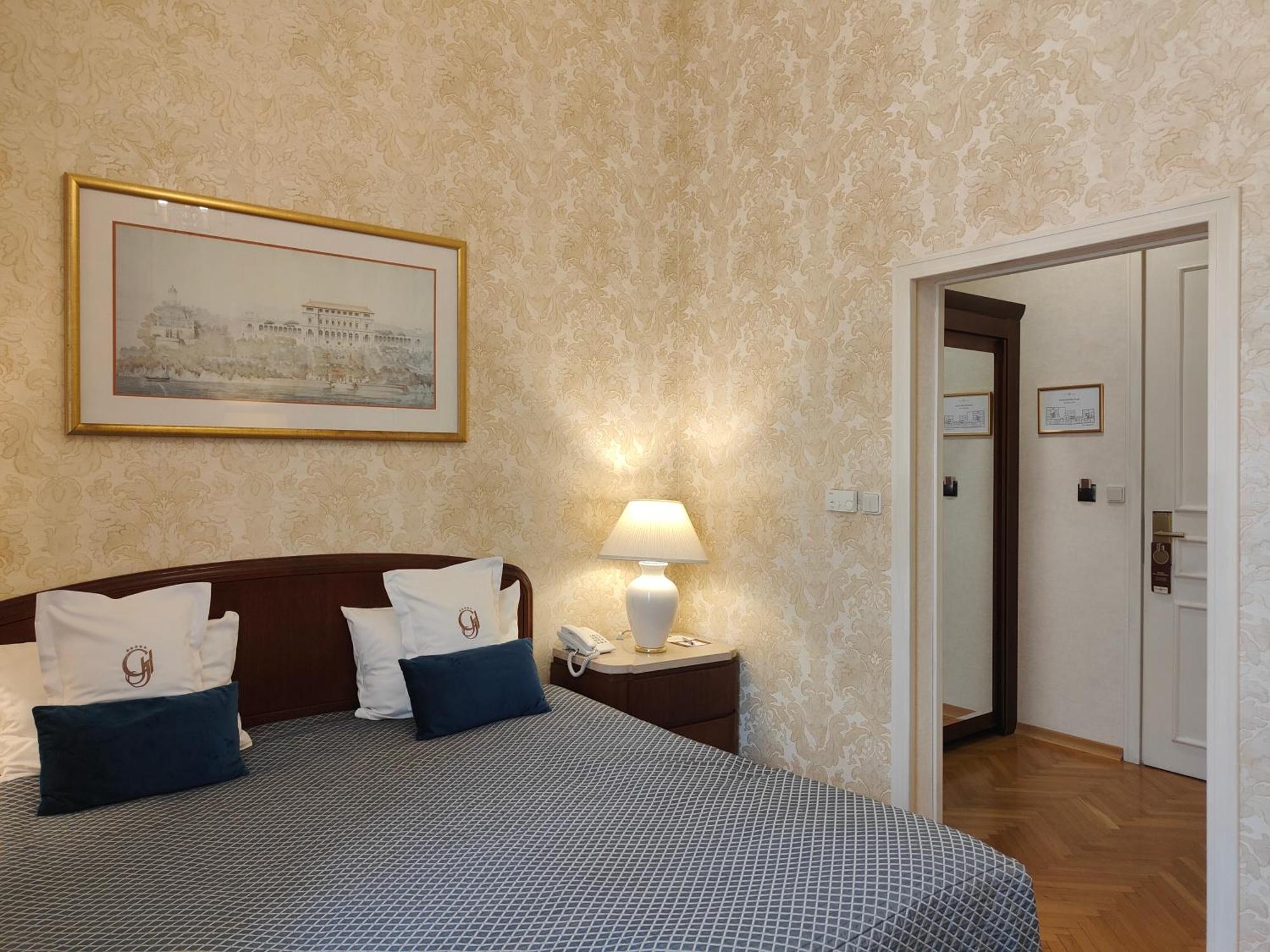 Standard Double Room a view of the courtyard
