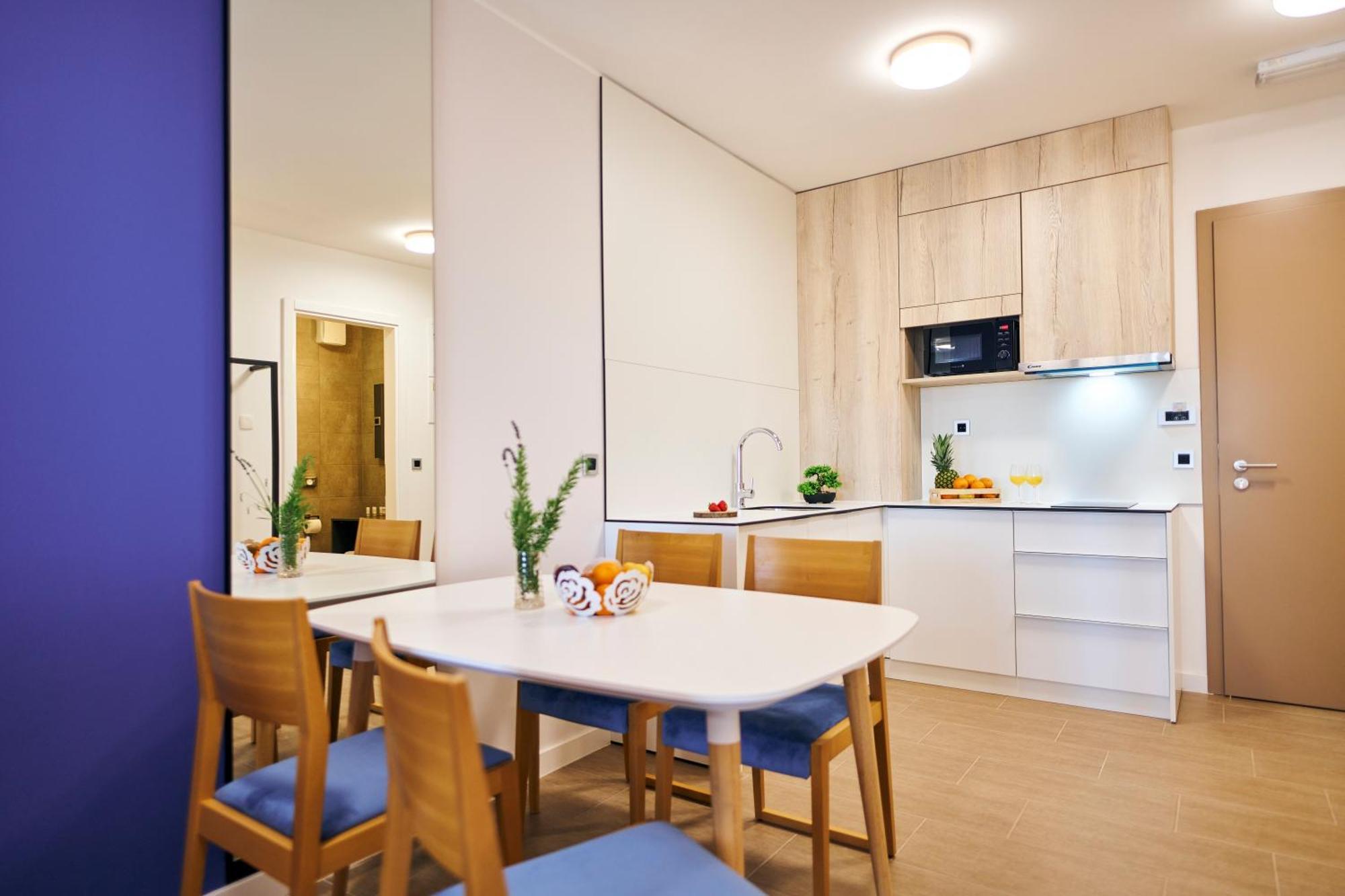 Apartment mit 1 Schlafzimmer und Balkon