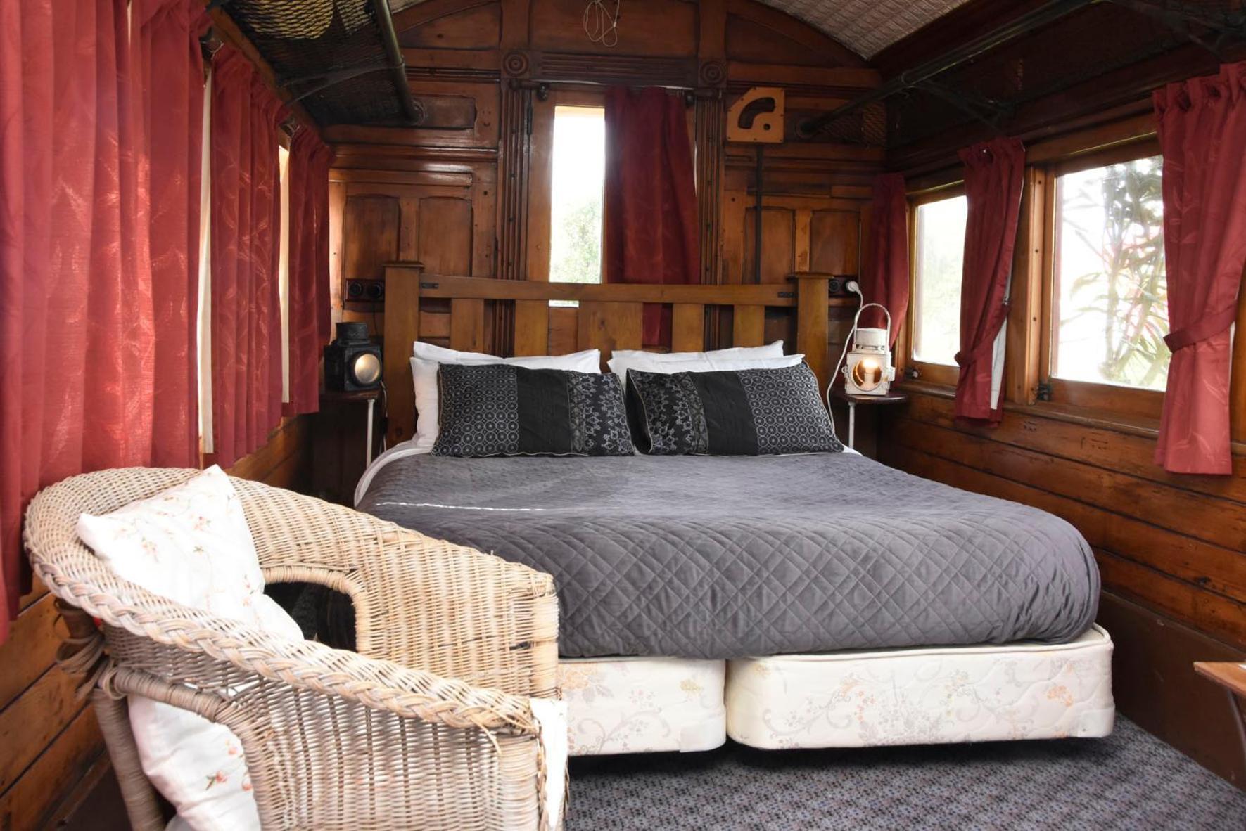 Fiordland Train Carriage Garden View