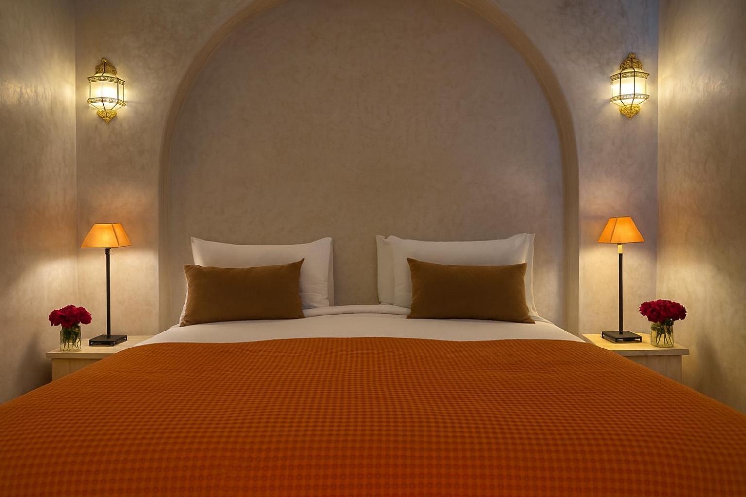 Chambre double parrure