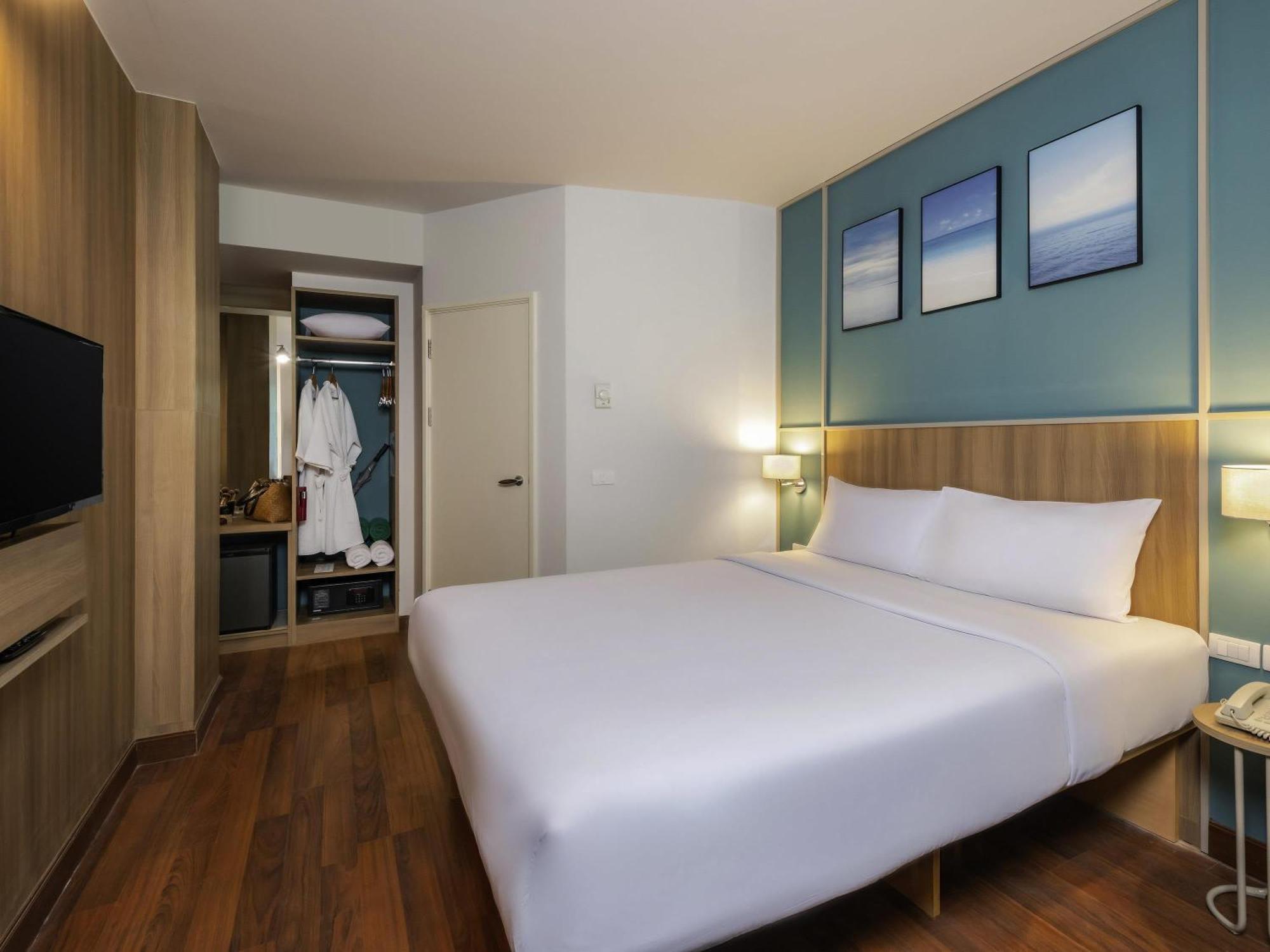 Familiekamer met Queensize Bed en Stapelbed