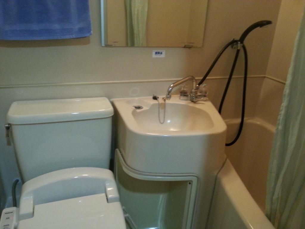 Japanese-Style Twin Room Private Bathroom