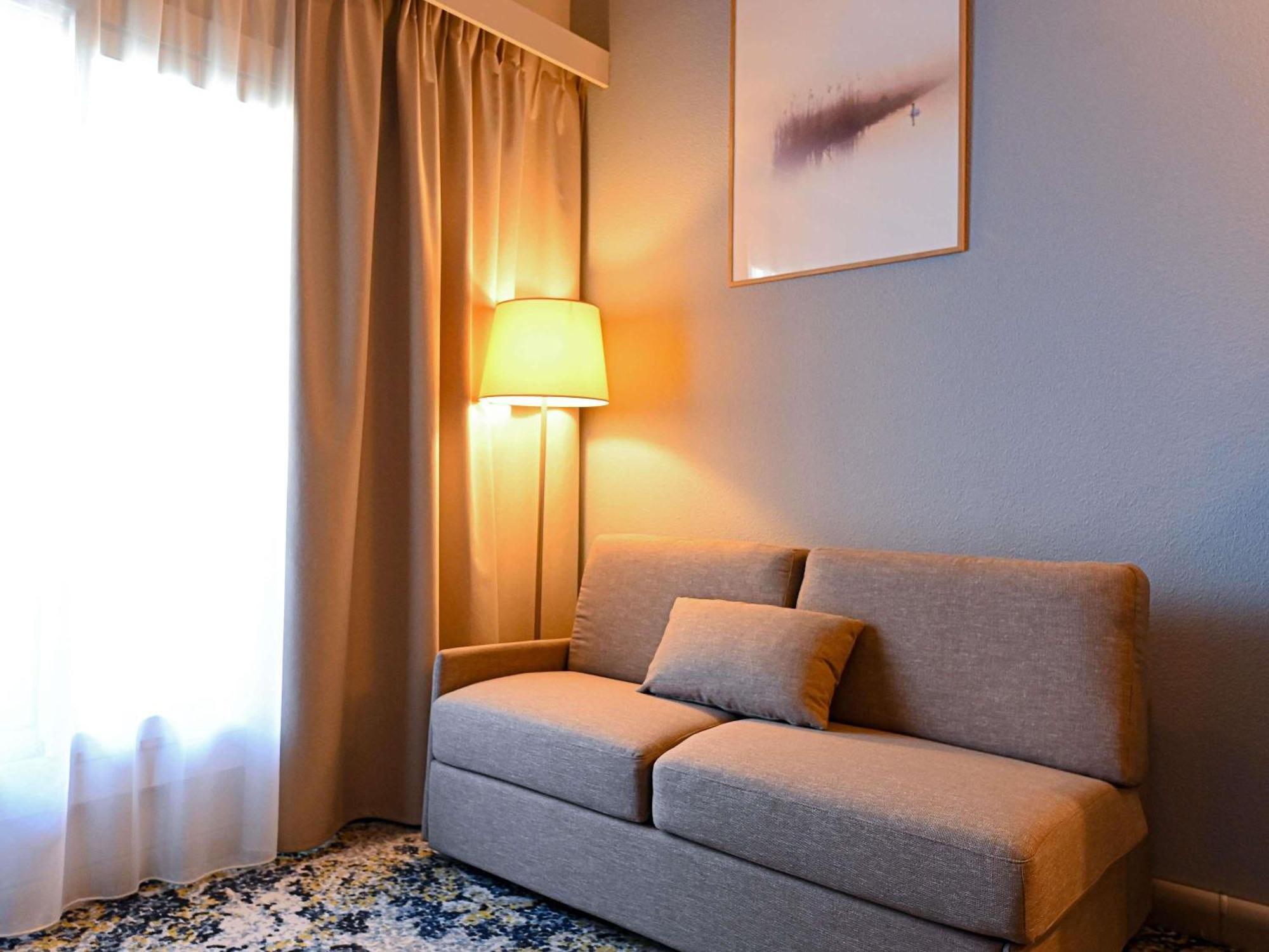 Duplex Privilege Room a double bed single sofa bed
