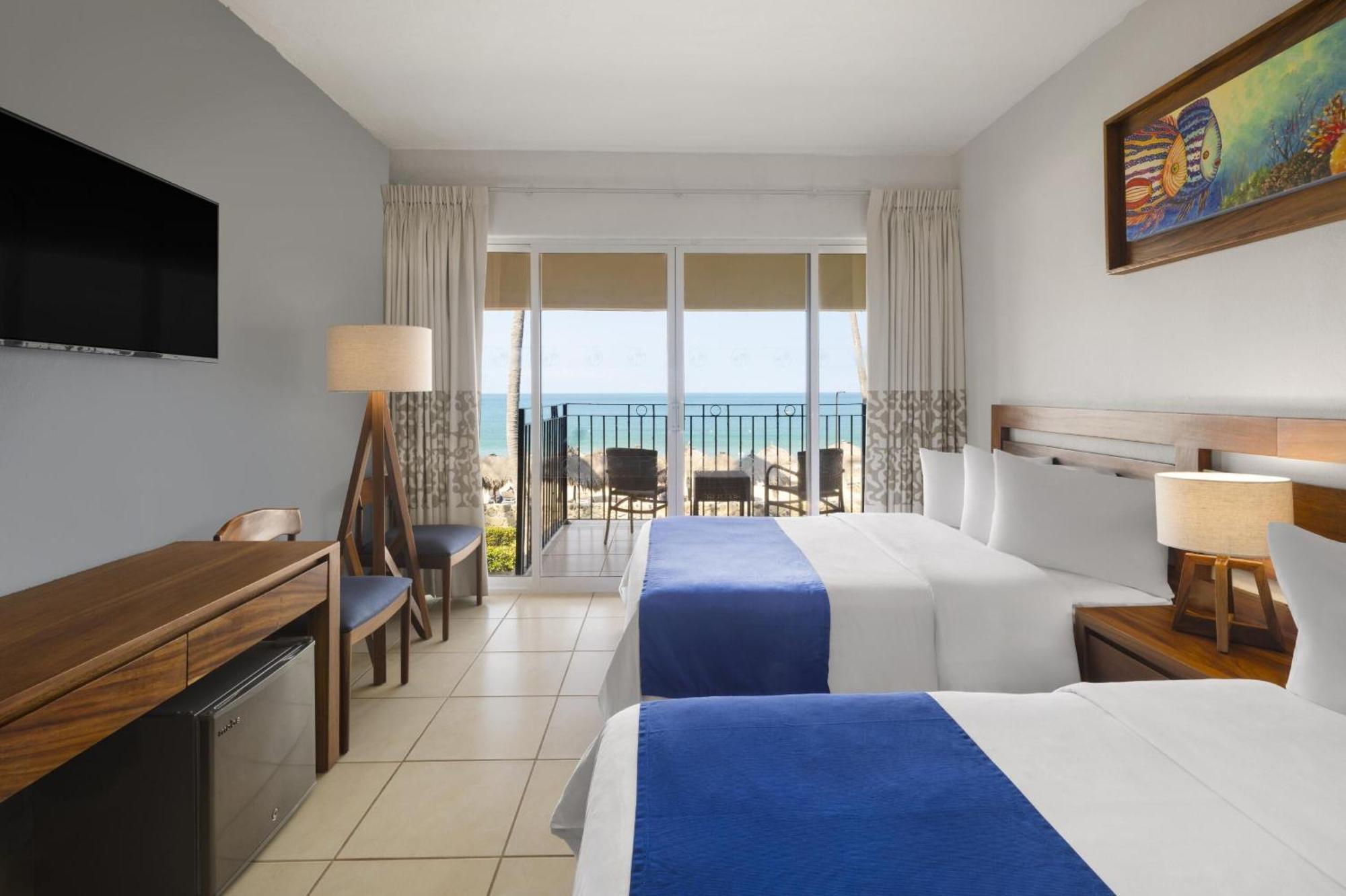 Double Room Two Double Beds Ocean View