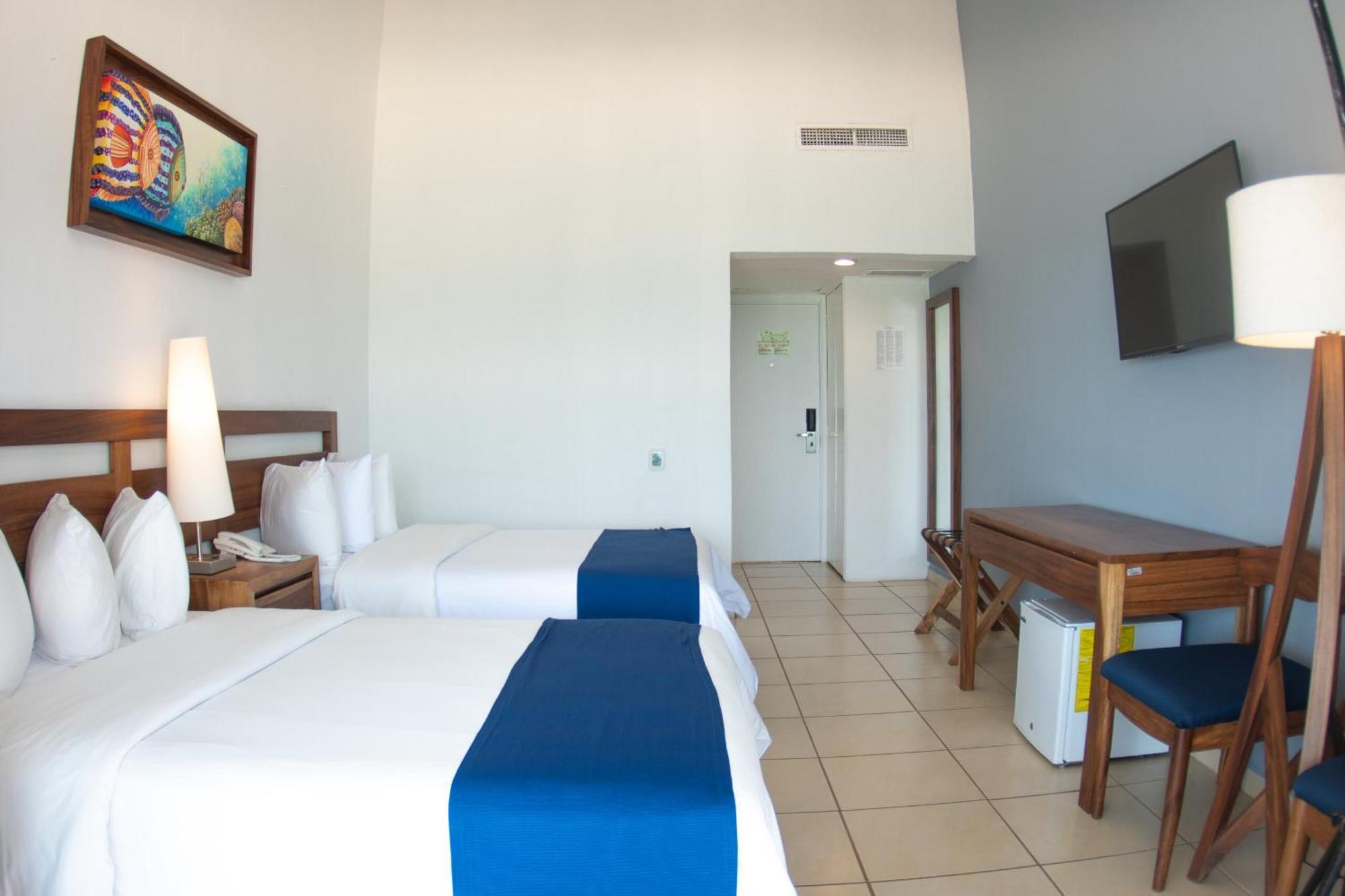Double Room Two Double Beds Ocean View