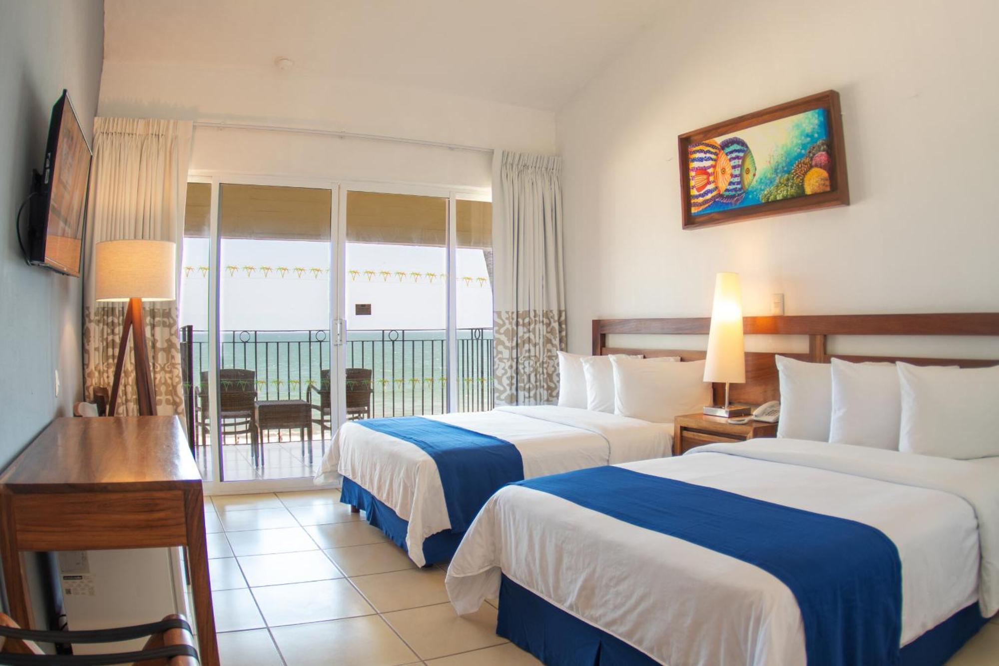 Double Room Two Double Beds Ocean View