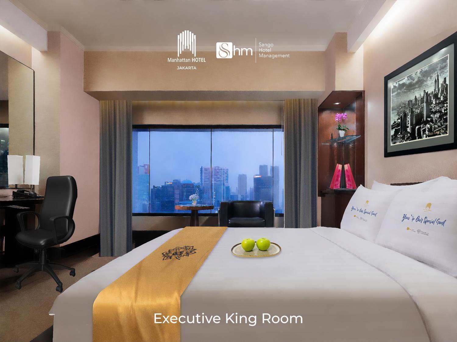 Quarto Executivo com Cama King-size