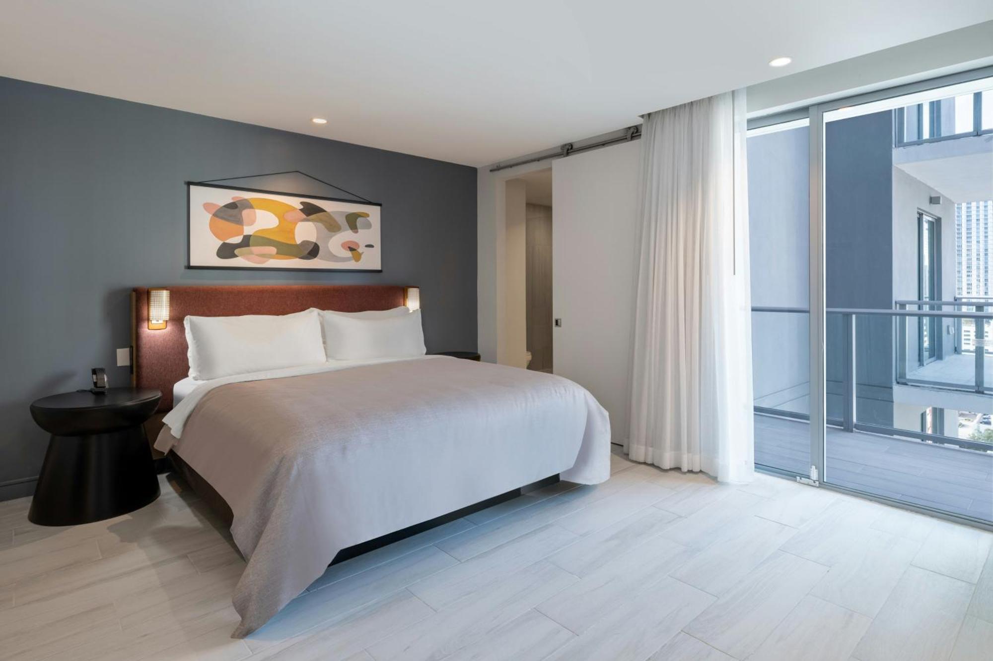 Suíte King de 1 Quarto com Varanda