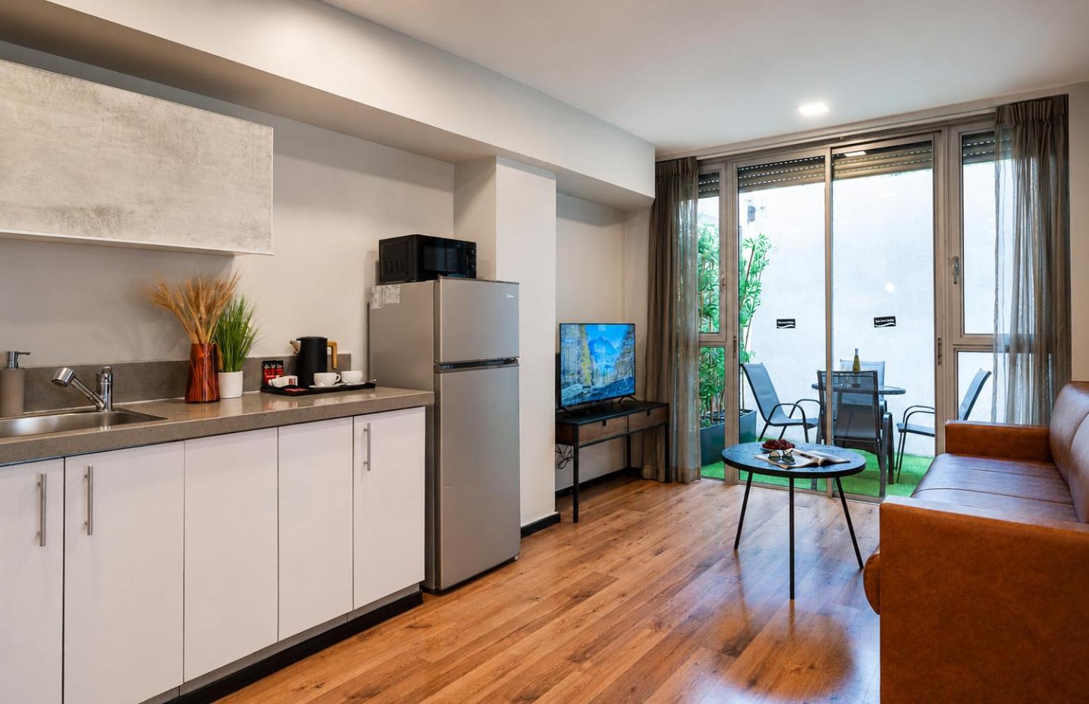 Two-Bedroom Apartment Terrace
