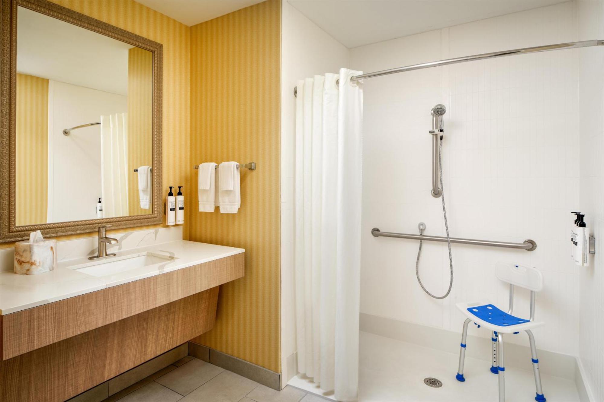 King Suite Accessible Tub Mobility Hearing Access or Non-Smoking