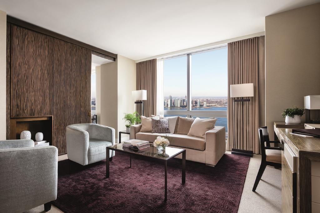 Suite de 2 dormitorios con vistas a Hudson Square