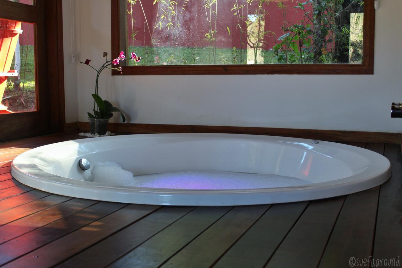 Prime Chalet Spa Bath Garden View