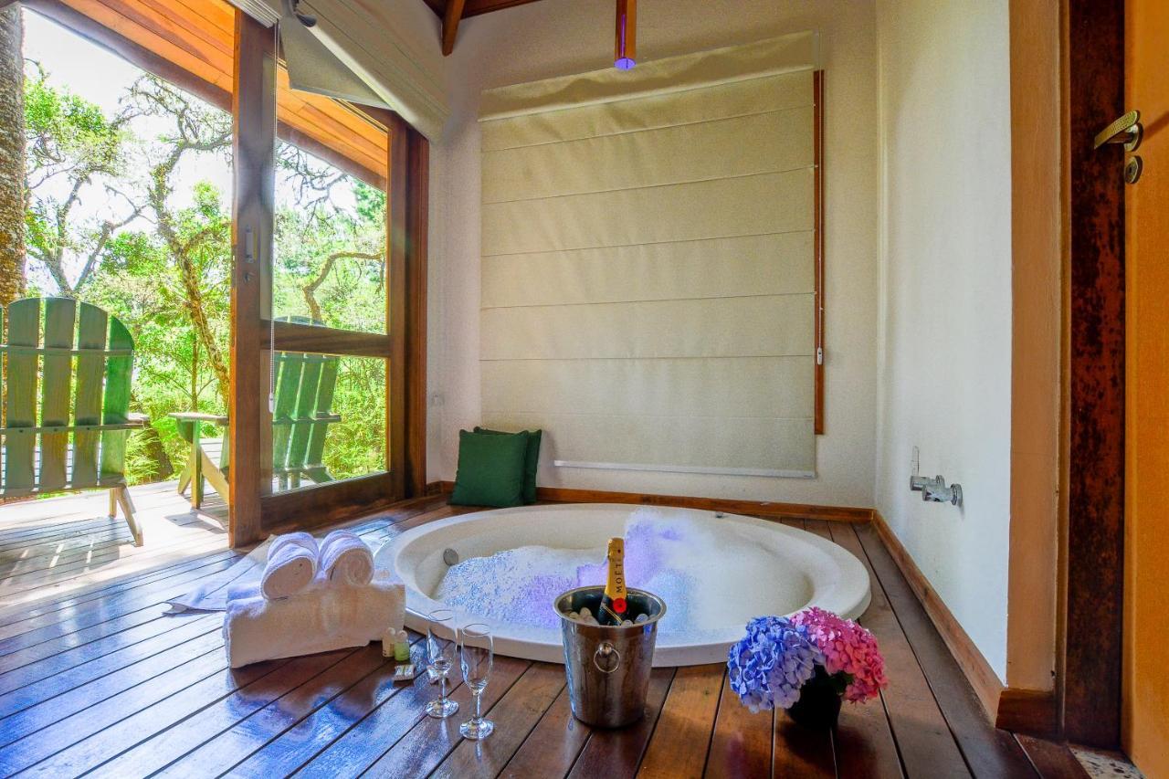 Prime Chalet Spa Bath Garden View