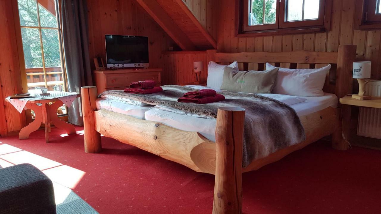 Double Room Balcony Log House