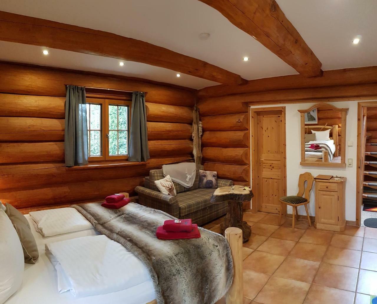 Double Room Terrace Log House