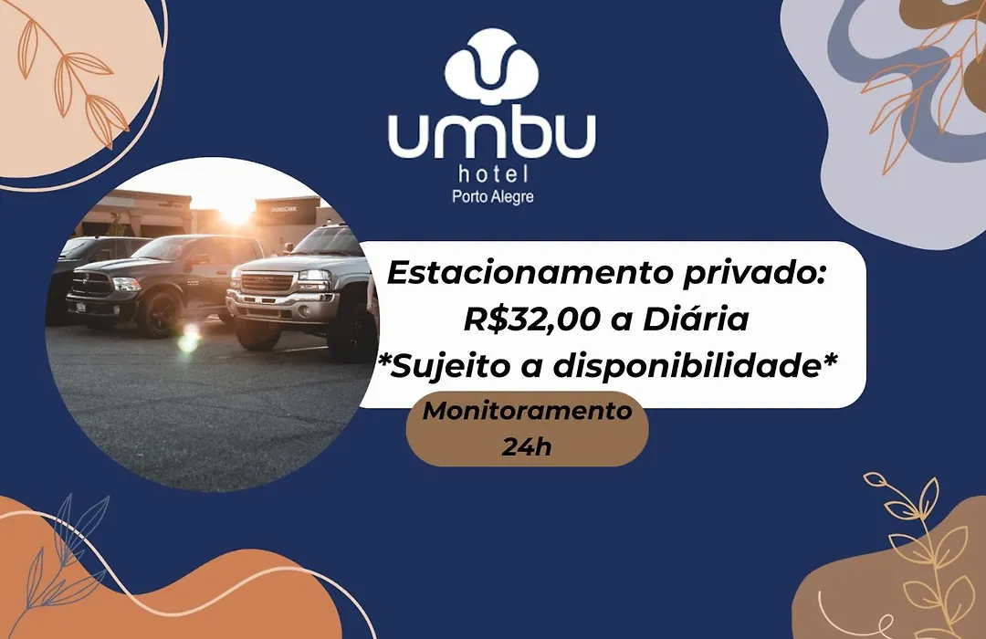 Umbu Hotel Porto Alegre - Centro Histórico - Prox Aeroporto-1