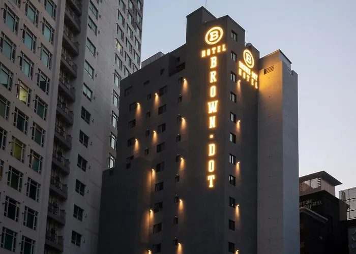 Seomyeon Brown-Dot Hotel Gold