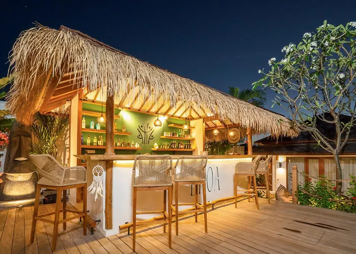 EHOA BALI Nyanyi Boutique Hotel - In front of entrance to NUANU