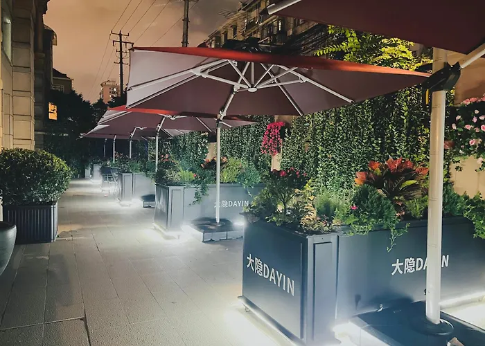 Dayin Garden Hotel -People's Square&Nanjing Road-Large Social Area -Bar -Café -Gym -Free Laundry Luggage Storage -24H Front Desk-English Service