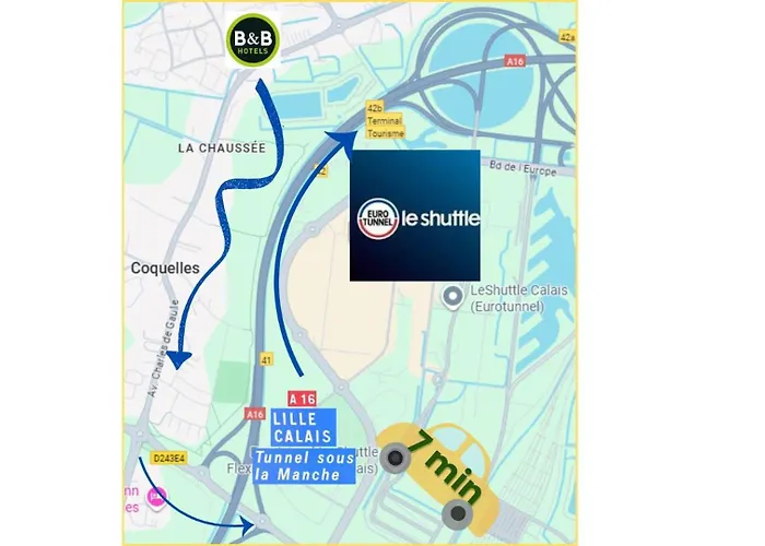 B&B Hotel Calais Coquelles Tunnel Sous La Manche