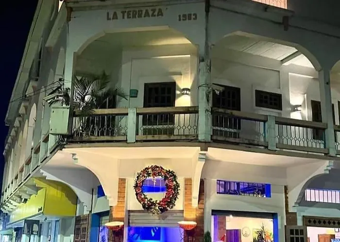 la terraza del mar