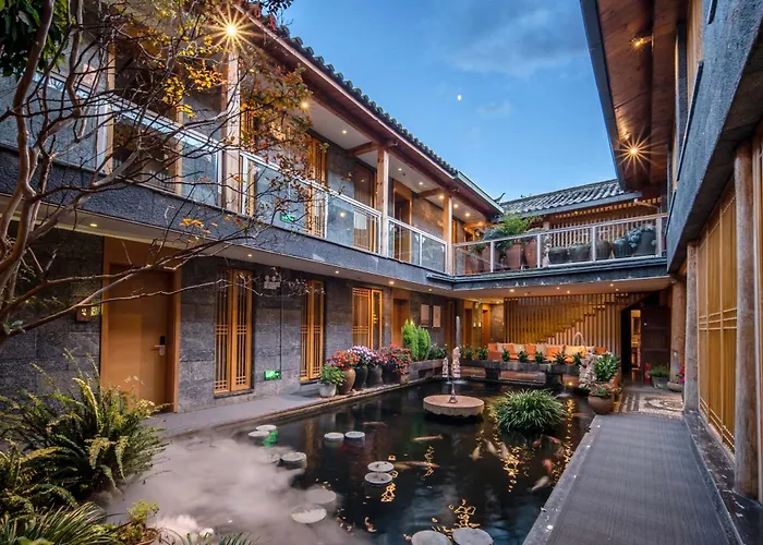 Lijiang Old Town Yunfu Oriental Boutique Inn Free-Flow Coffee & Complimentary Yunnan Beer & Garden Afternoon Tea